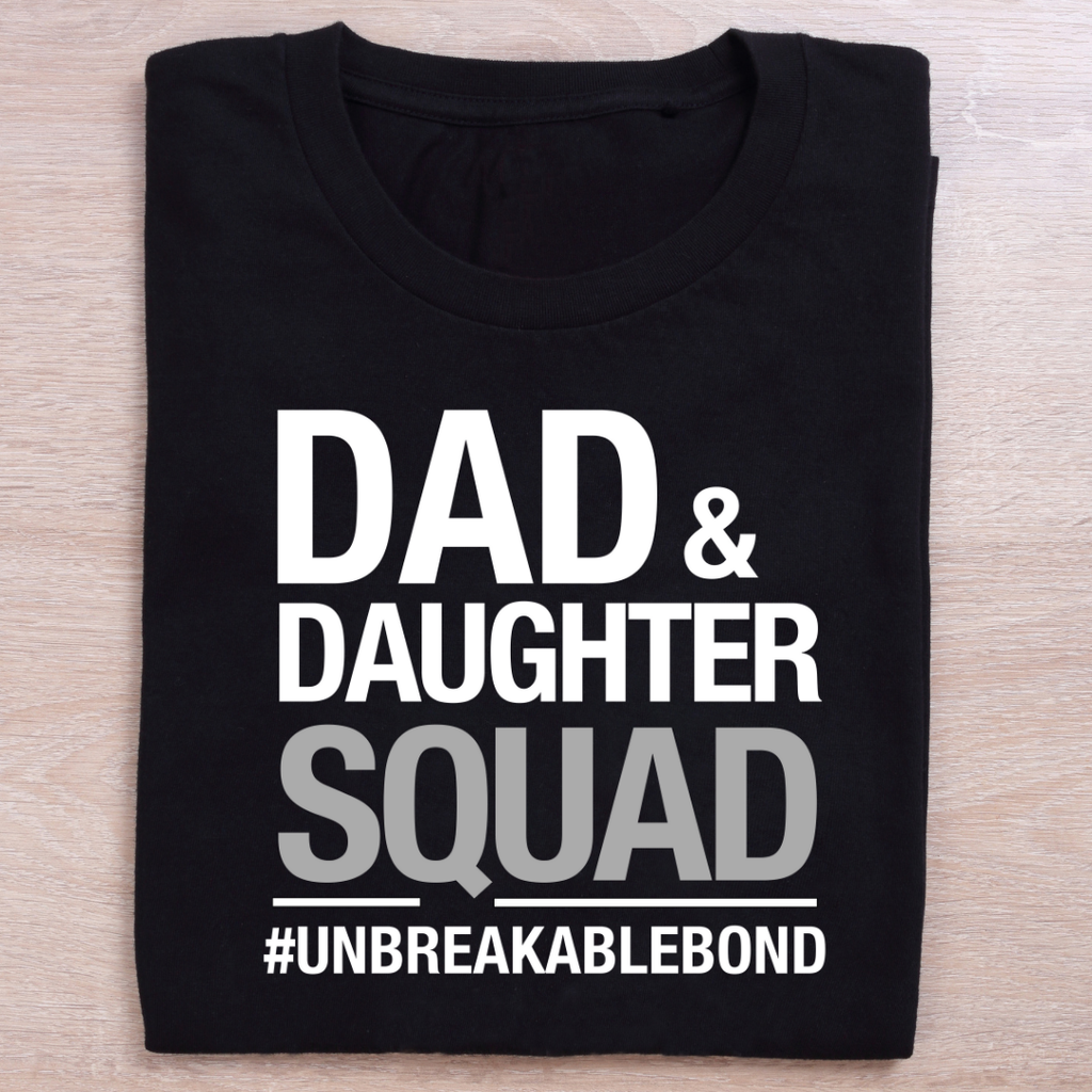 Dad Daughter Squad Unisex Classic Crew T-Shirt