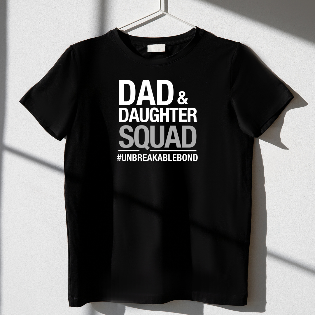 Dad Daughter Squad Unisex Classic Crew T-Shirt