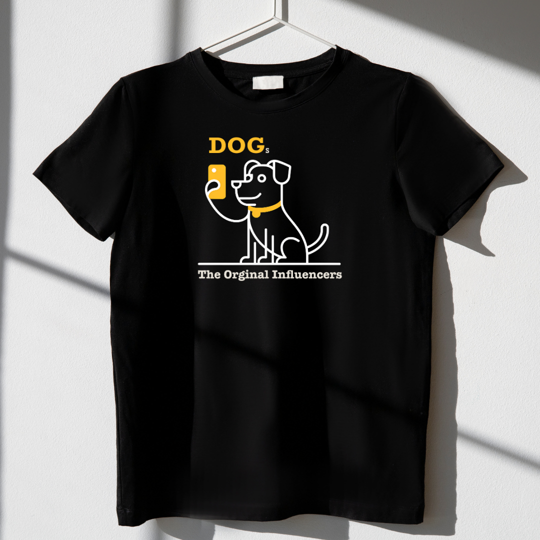 Dogs The Original Influencers Unisex Classic Crew T-Shirt
