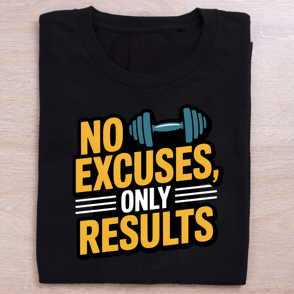 No Excuse Unisex Classic Crew T-Shirt