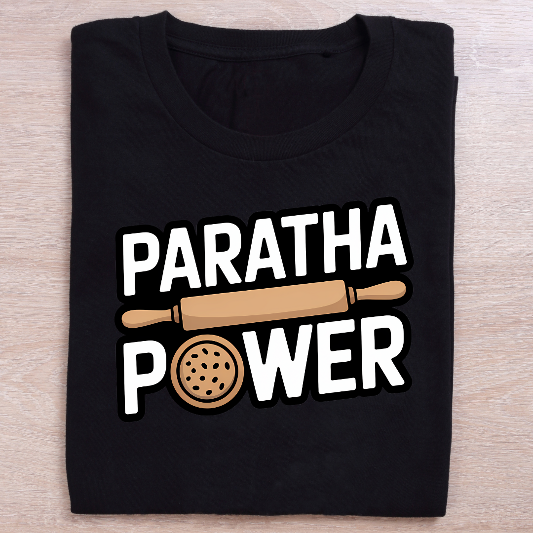 Paratha Power Unisex Classic Crew T-Shirt