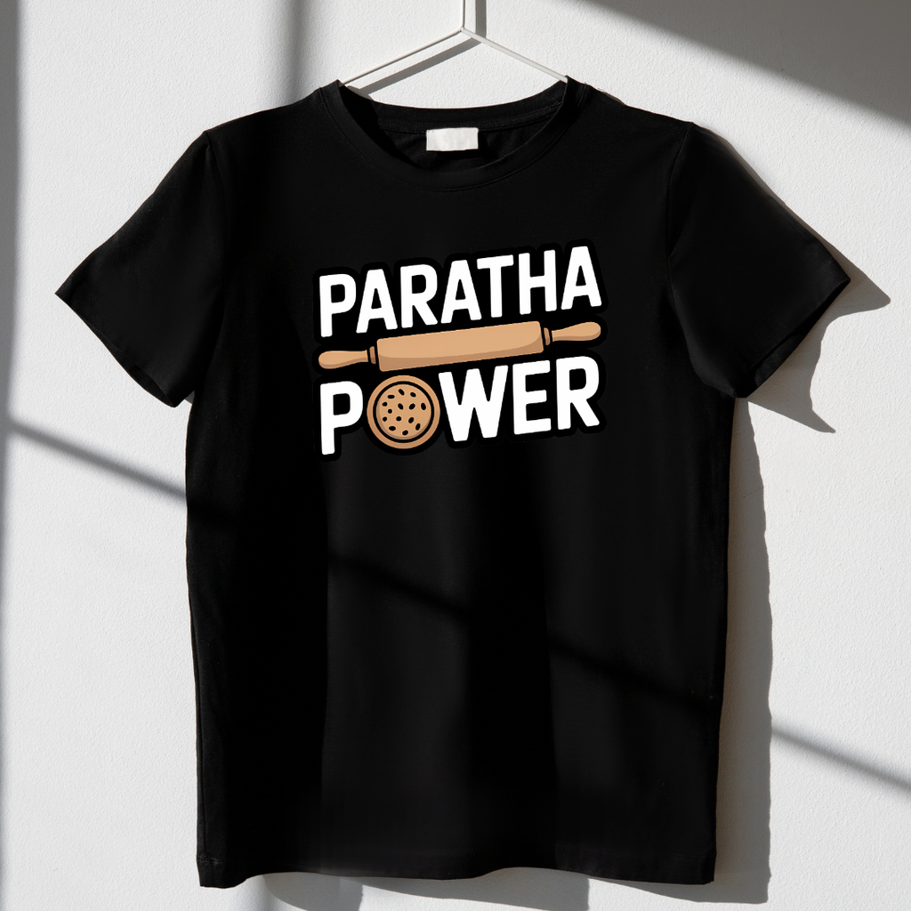 Paratha Power Unisex Classic Crew T-Shirt