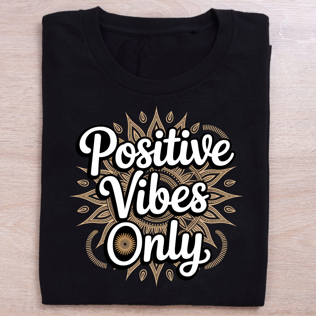 Positive Vibes Unisex Classic Crew T-Shirt