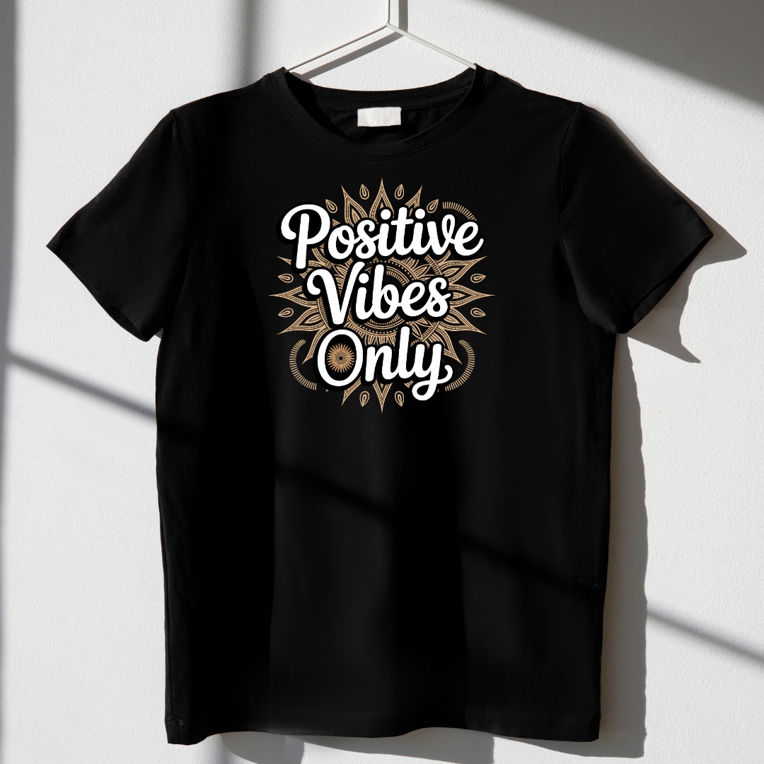 Positive Vibes Unisex Classic Crew T-Shirt