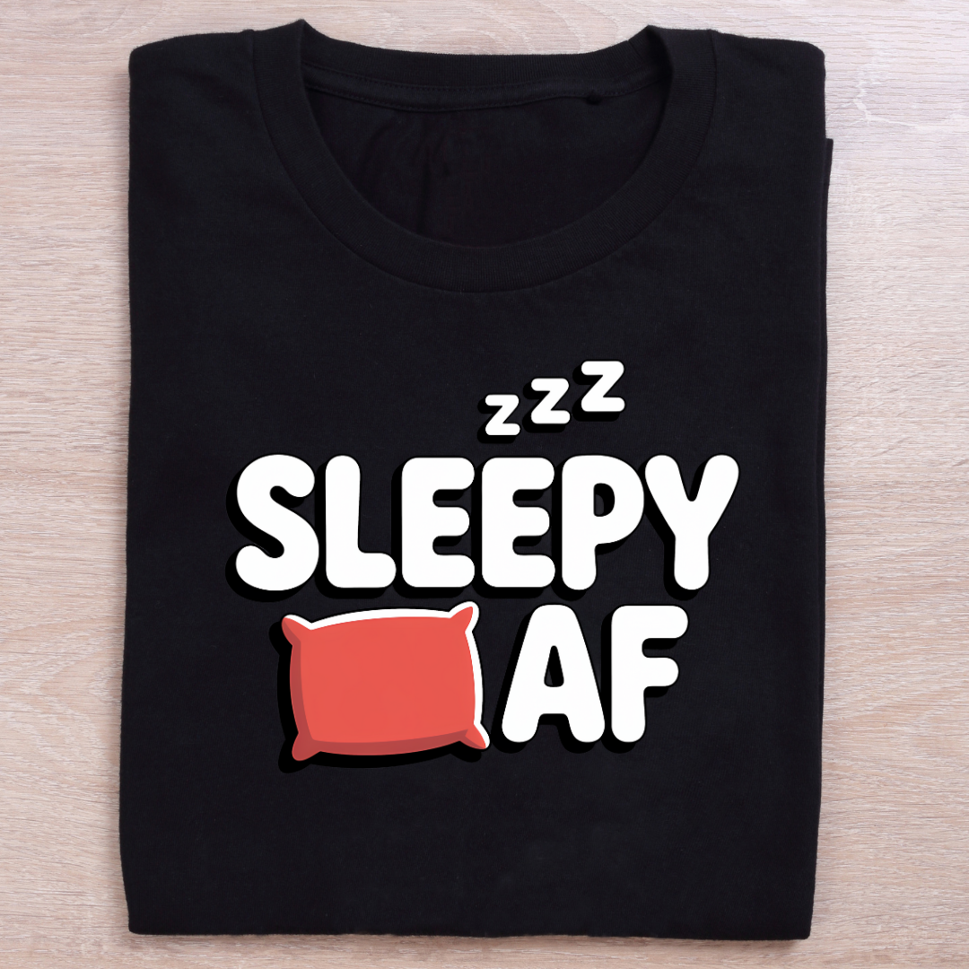 Sleepy AF Unisex Classic Crew T-Shirt