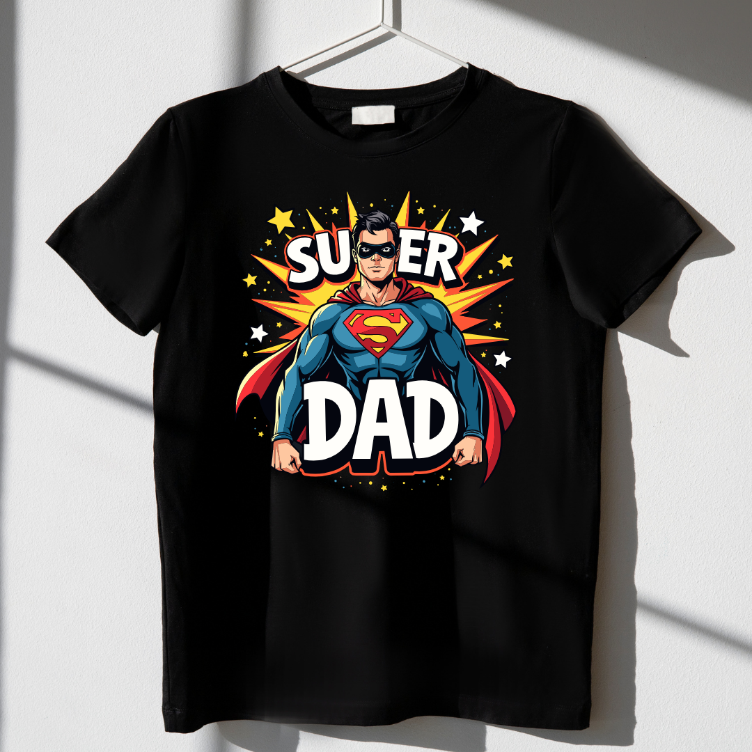 SuperDad Unisex Classic Crew T-Shirt