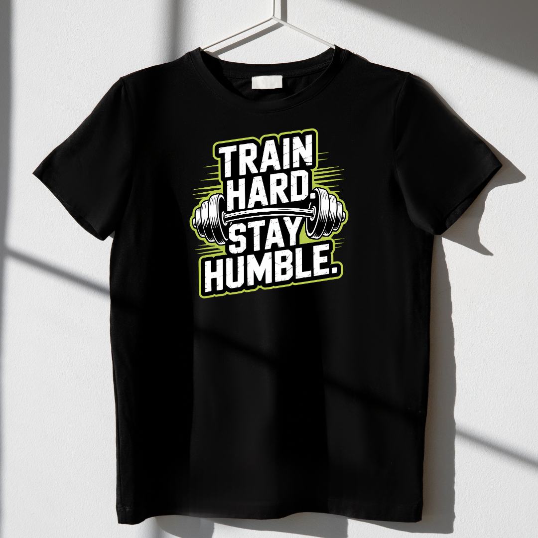 Train Hard Unisex Classic Crew T-Shirt