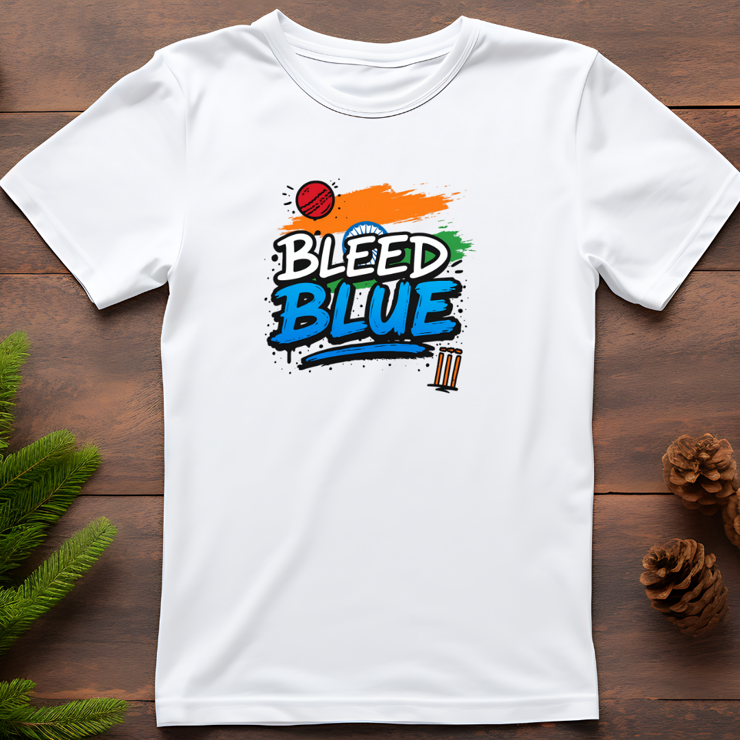 Bleed Blue 2 Unisex Classic Crew T-Shirt