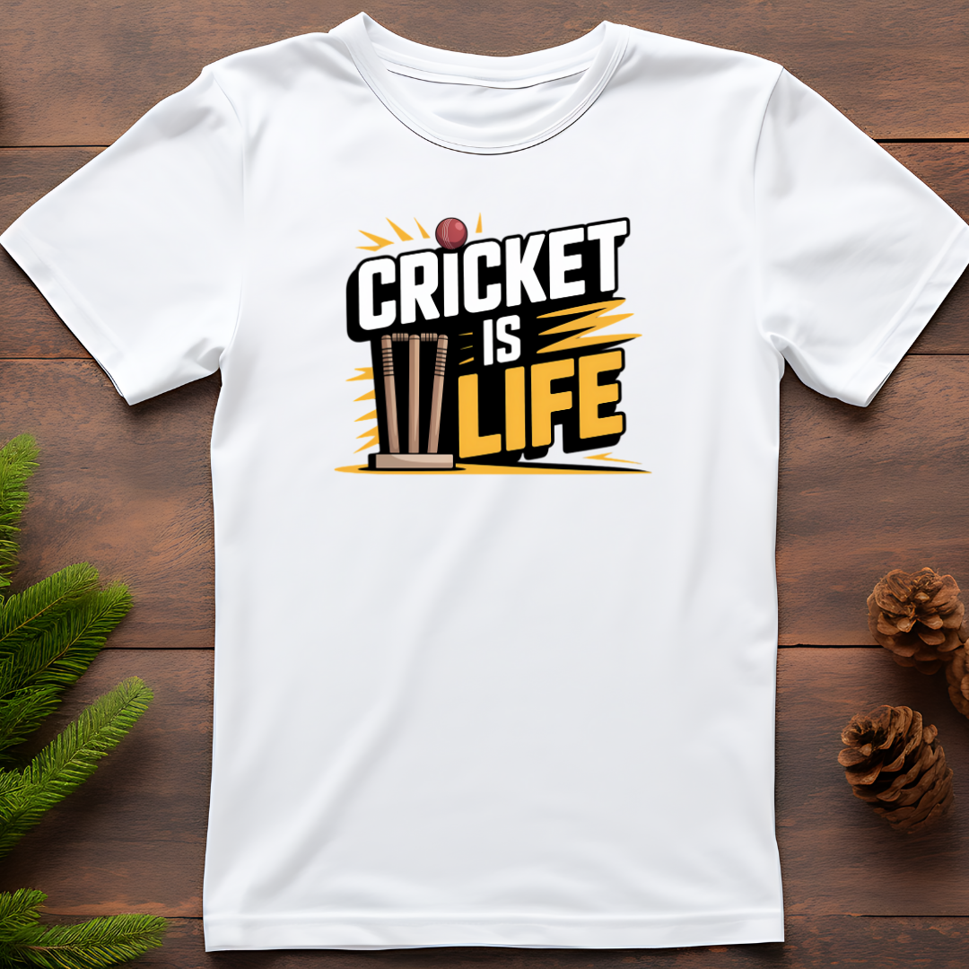 Cricket is Life Unisex Classic Crew T-Shirt