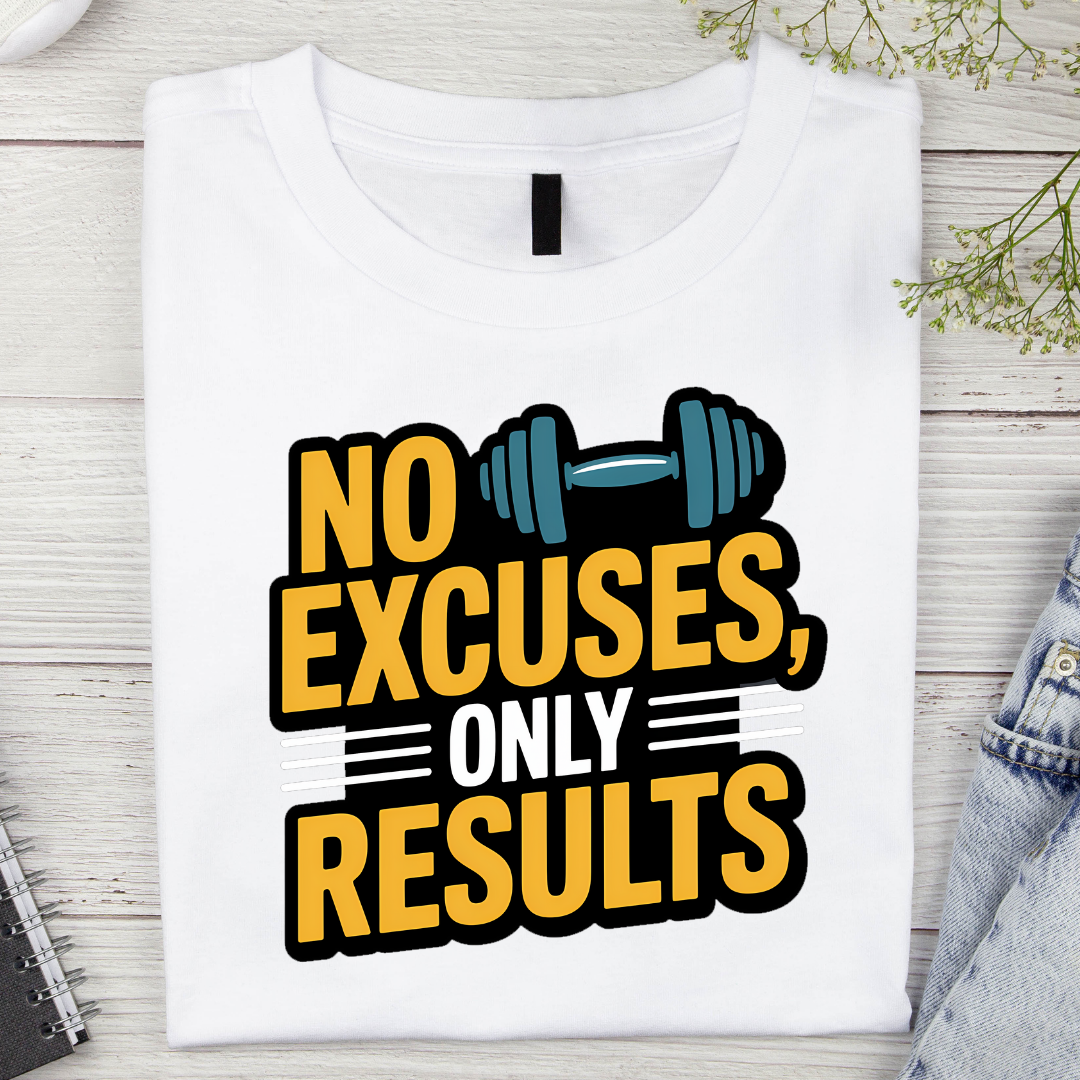 No Excuse Unisex Classic Crew T-Shirt