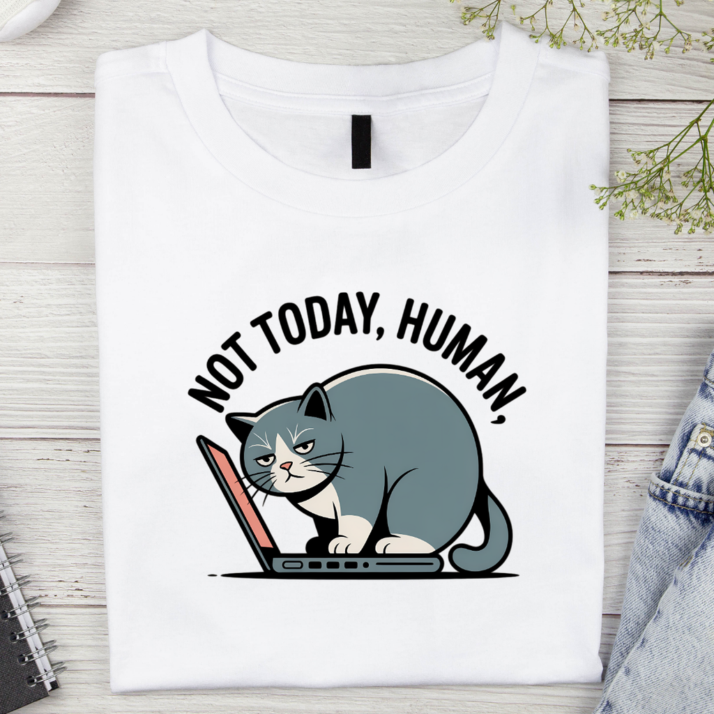 Not Today Human Unisex Classic Crew T-Shirt
