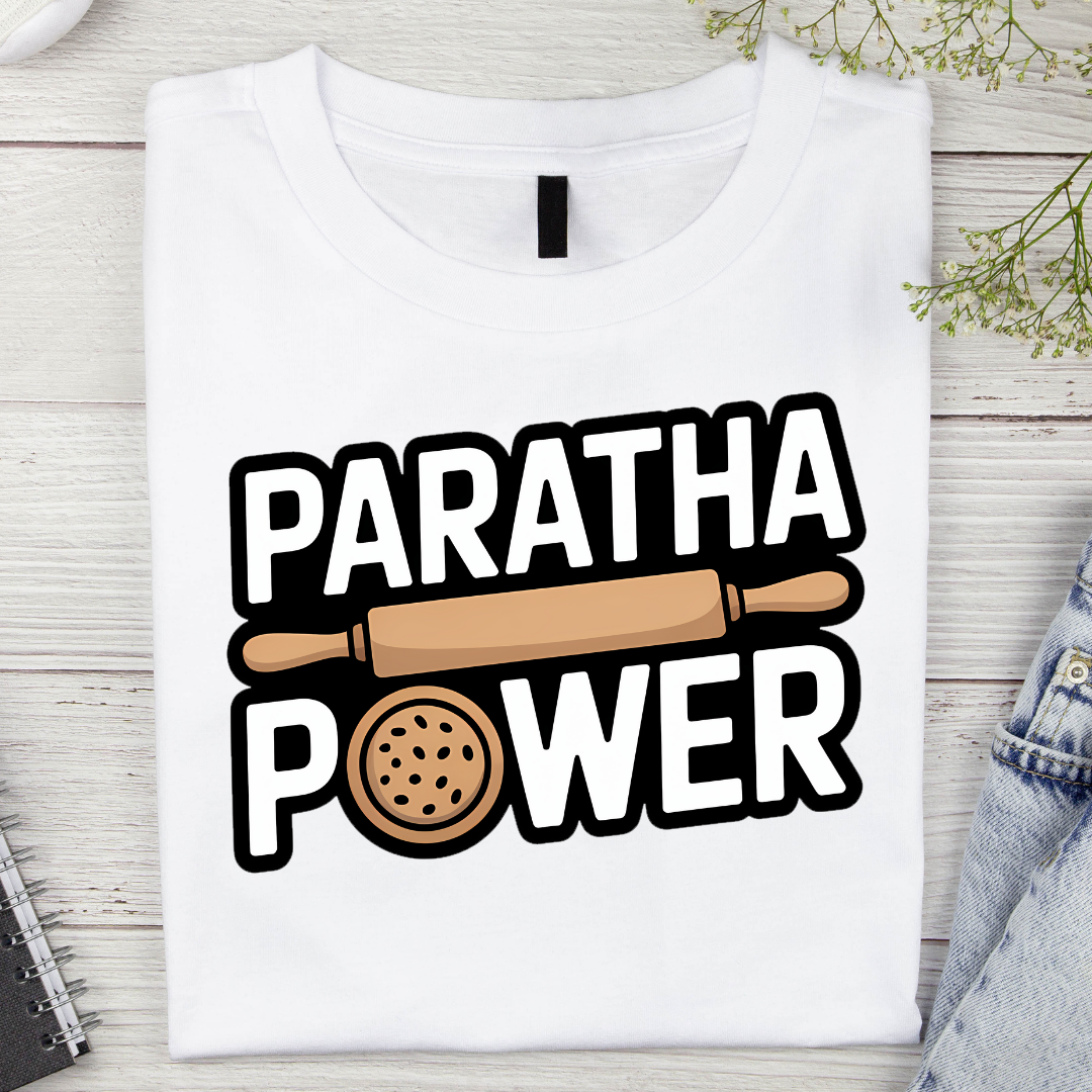 Paratha Power Unisex Classic Crew T-Shirt