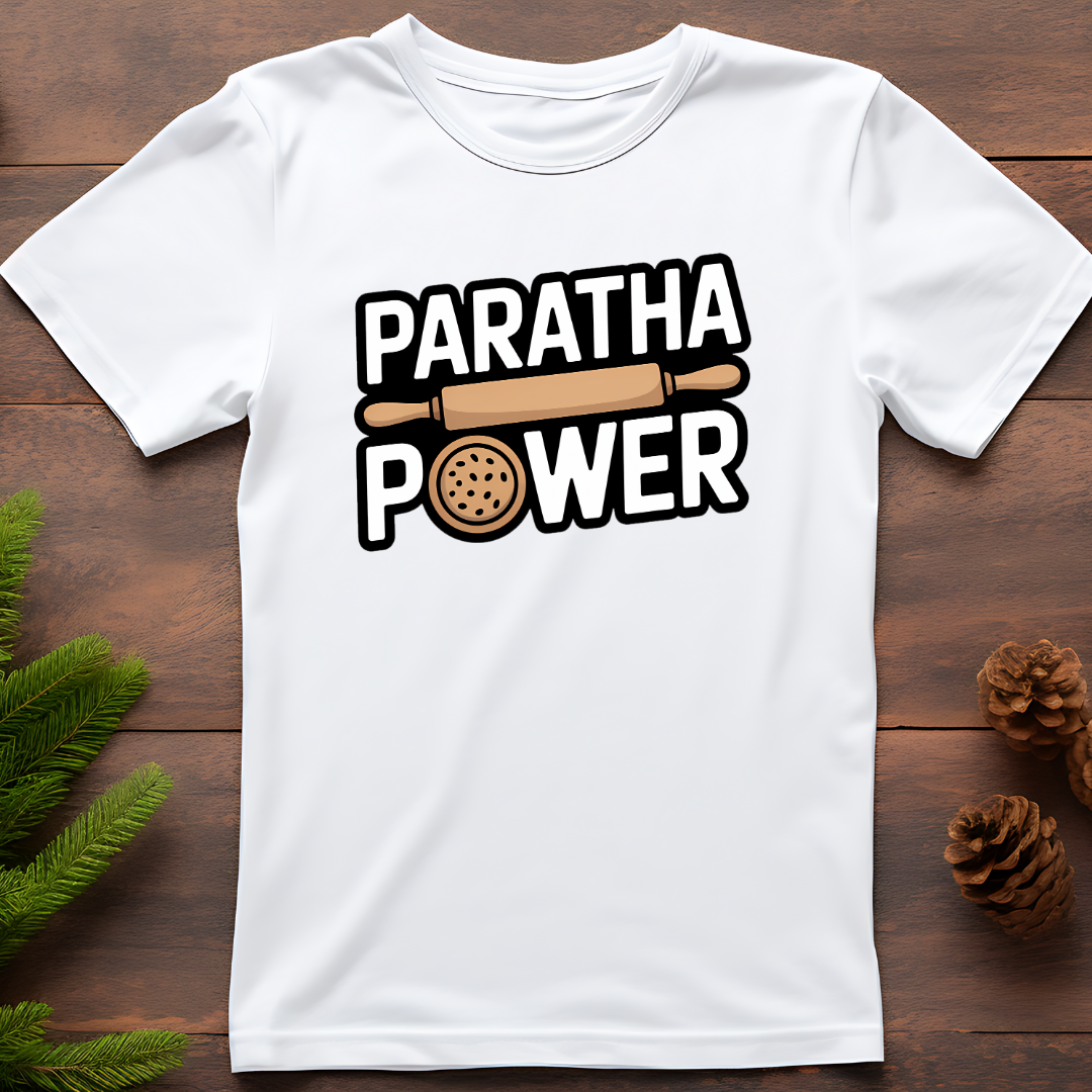 Paratha Power Unisex Classic Crew T-Shirt