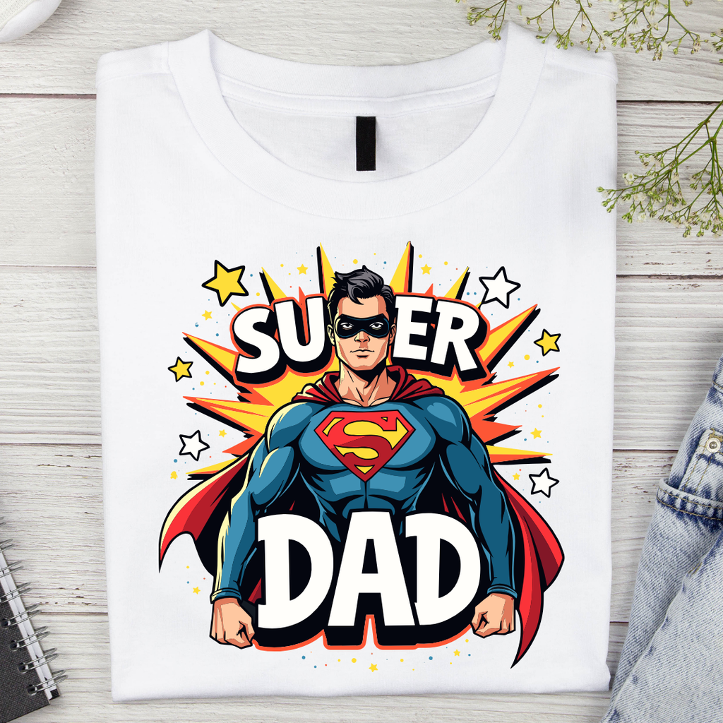 SuperDad Unisex Classic Crew T-Shirt